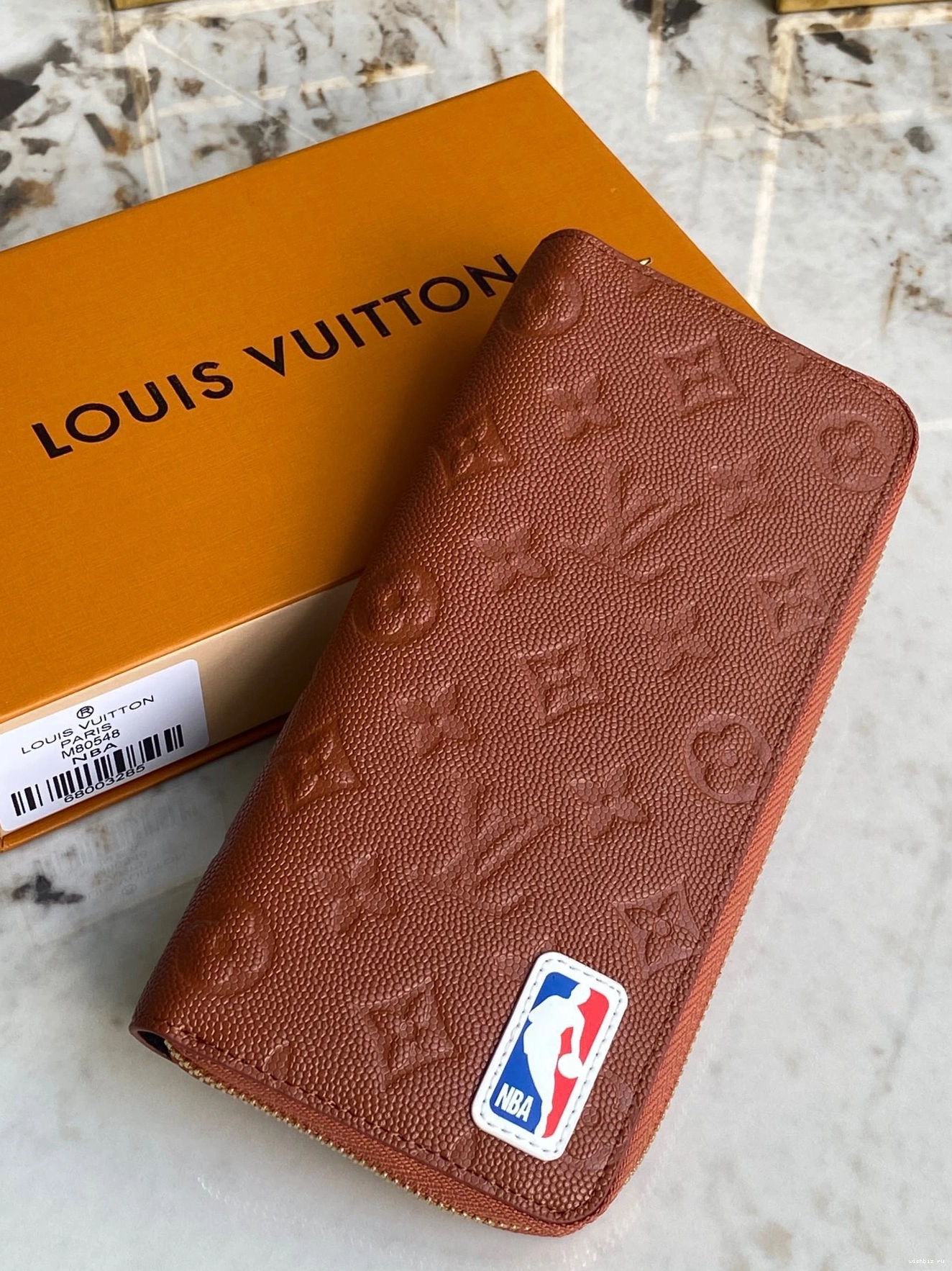 WIS LOUIS LVXNBA ZIPPY VUITTON WALLET 0814